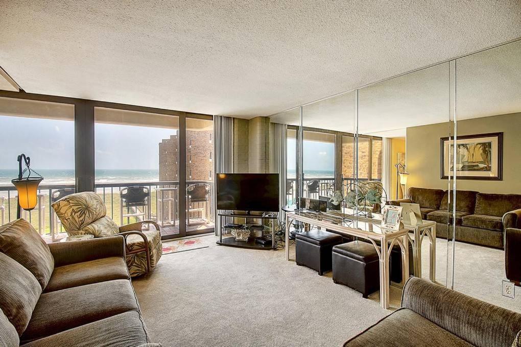 Sunrises And Ocean Views In This 2 Bedroom 2 Bath Port Aransas Bagian luar foto