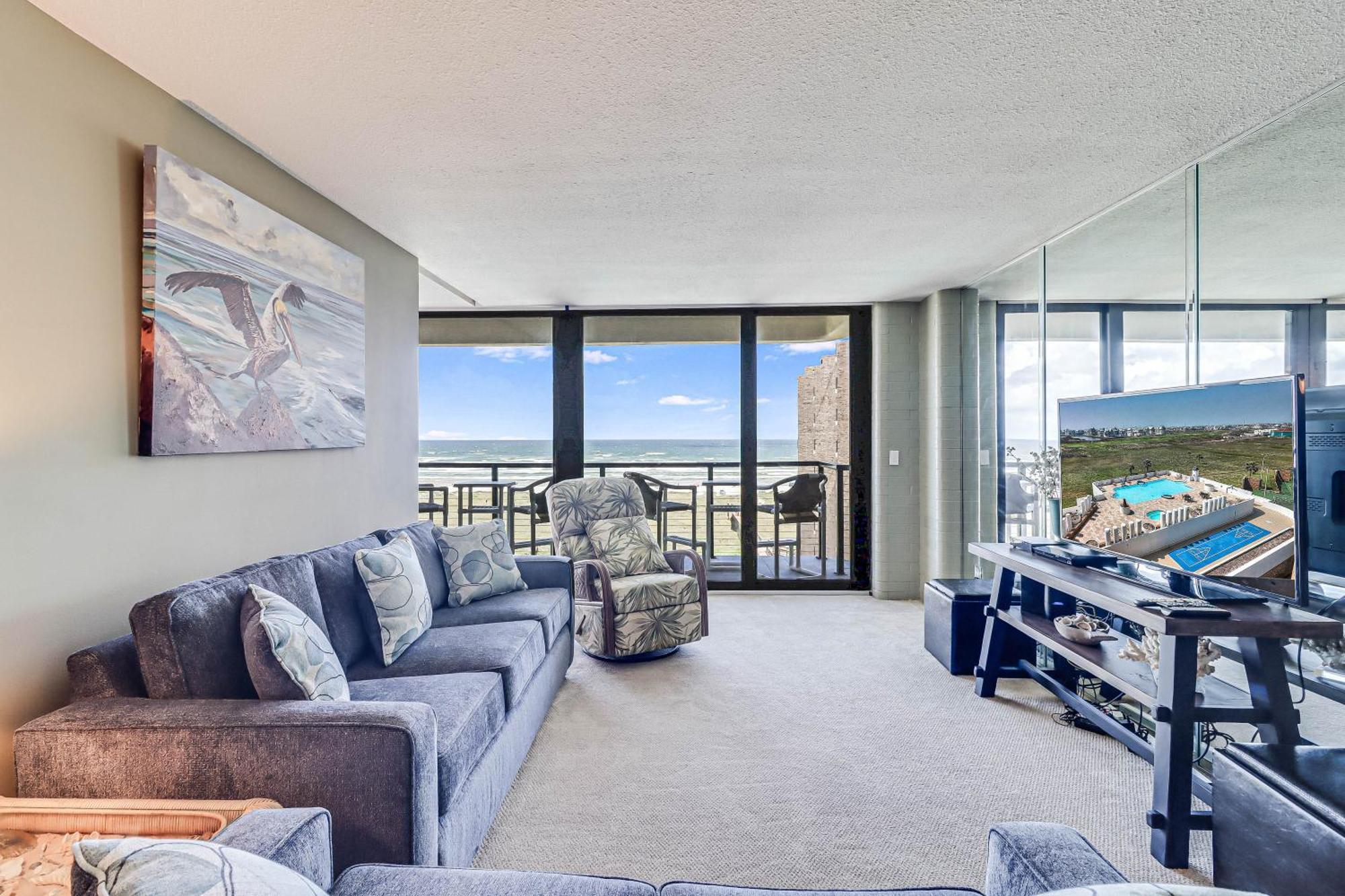 Sunrises And Ocean Views In This 2 Bedroom 2 Bath Port Aransas Bagian luar foto